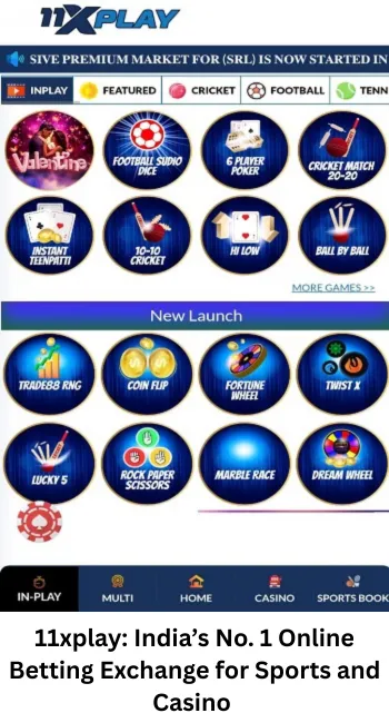 11xplay India no1 Betting exchange