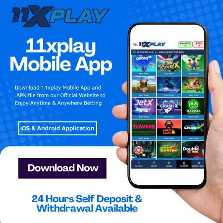 Download 11xplay mobile betting app for iOS and Android Devices